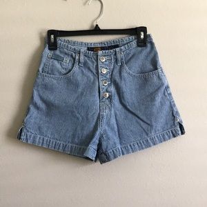 Vintage Route 66 High Rise Shorts